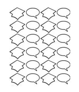 Graduation Write-in Stickers (2 sheets)