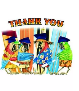 Graduation 'Grad Party' Thank You Notes w/ Envelopes (25ct)