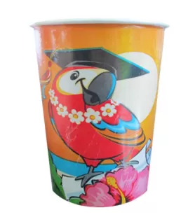 Graduation 'Grad in Paradise' 9oz Paper Cups (8ct)