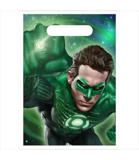 Green Lantern Favor Bags (8ct)
