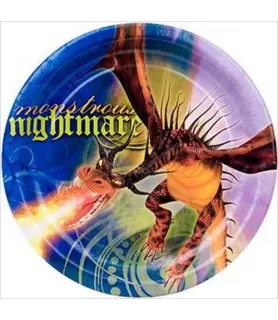 How to Train Your Dragon Small Paper Plates (8ct)