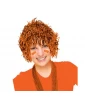 Orange Tinsel Fun Wig (1ct) Orange Tinsel Fun Wig (1ct)