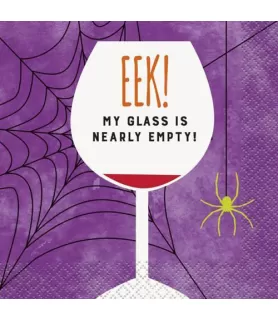 Halloween 'Eek!' Small Napkins (16ct)