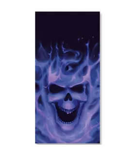 Halloween 'Nightmare' Skull Cello Favor Bags w/ Twist Ties (20ct)