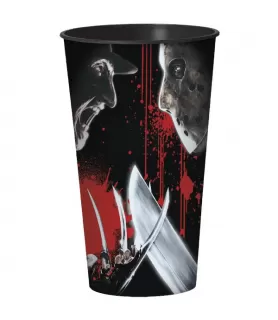 Freddy Vs Jason Metallic Reusable Keepsake Cups (1ct)