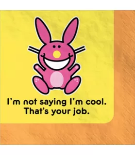 Happy Bunny Lunch Napkins (16ct)