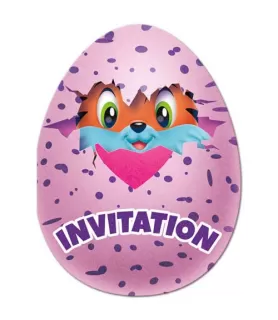 Hatchimals Invitations w/ Envelopes (8ct)
