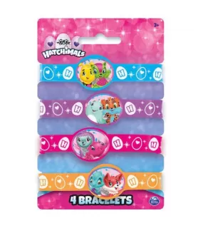 Hatchimals Rubber Bracelets / Favors (4ct)