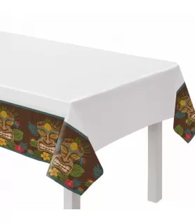 Hawaiian Luau 'Vintage Tiki' Plastic Tablecover Party Pack (3ct)