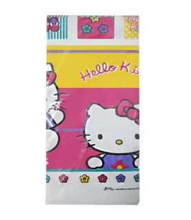 Hello Kitty 'Vintage Blocks' Paper Table Cover (1ct)