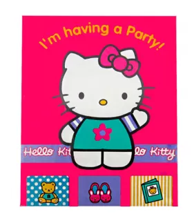 Hello Kitty 'Vintage Blocks' Invitations w/ Envelopes (8ct)