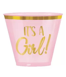 Baby Shower 'Hello World' 9oz Plastic Tumblers (30ct)