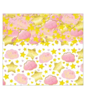 Baby Shower 'Hello World Girl' Confetti (2.5oz)