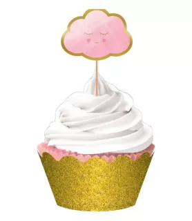 Baby Shower 'Hello World' Deluxe Cupcake Kit for 24 (72pc)