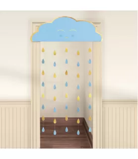 Baby Shower 'Hello World Boy' Deluxe Hanging Decoration (1ct)