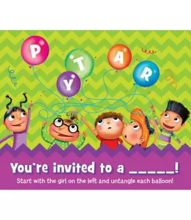 Highlights Invitations w/ Envelopes (8ct)