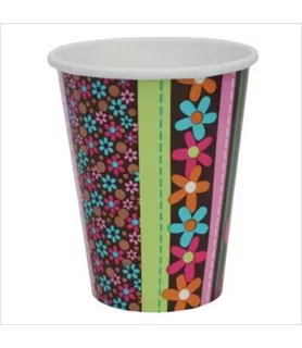 Hippie Chick 9oz Paper Cups (8ct)