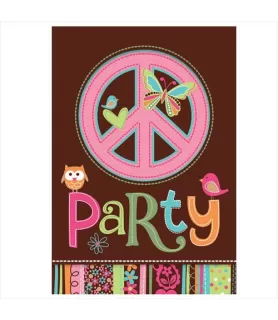 Hippie Chick Invitations w/ Env. (8ct)