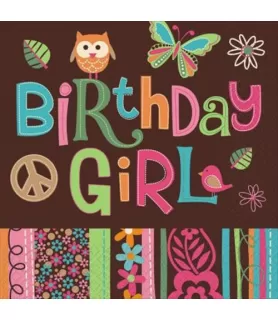 Hippie Chick Lunch Napkins (16ct)