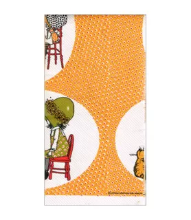 Holly Hobbie Vintage 1972 'Tea Party' Paper Table Cover (1ct)