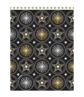 Hollywood 'Glitter Starz' Plastic Table Cover (1ct)