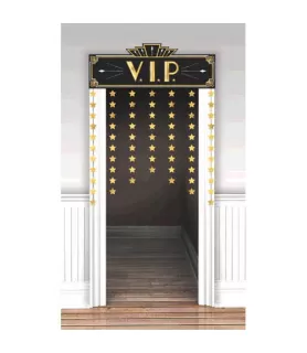 Hollywood 'Glitz and Glam' Deluxe Door Curtain (1ct)