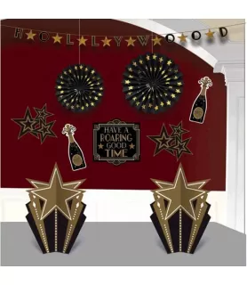 Hollywood 'Glitz and Glam' Room Decorating Kit (10pc)