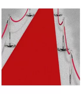 Hollywood Red Carpet Jumbo Fabric Floor Runner (1ct)