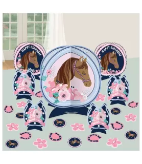 Horse 'Saddle Up' Table Decorating KIt (27pcs)