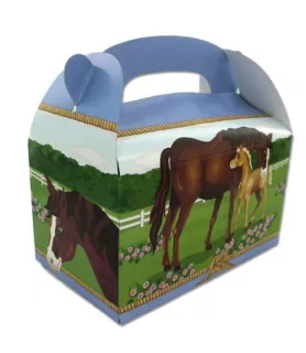 Horses 'Mare and Foal' Favor Boxes (4ct)