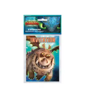 How to Train Your Dragon 3 'Hidden World' Invitations w/ Envelopes (8ct)