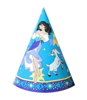 Hunchback of Notre Dame Vintage 1996 Blue Cone Hats (8ct)