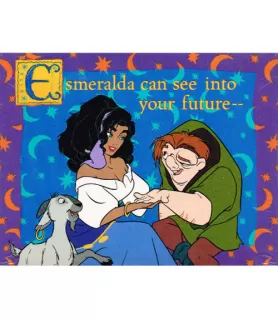 Hunchback of Notre Dame Vintage 1996 Esmerelda Invitations w/ Envelopes (8ct)