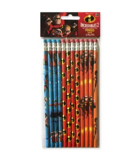 Incredibles 2 Pencils / Favors (12ct)
