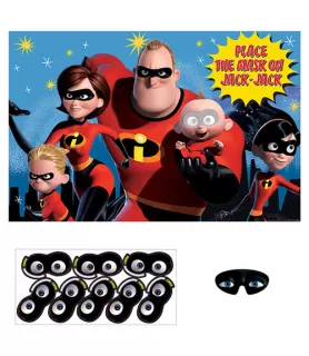 Incredibles 2 Party Game Poster (1ct)