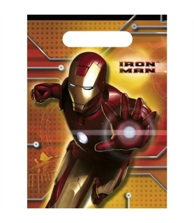 Iron Man Favor Bags (8ct)