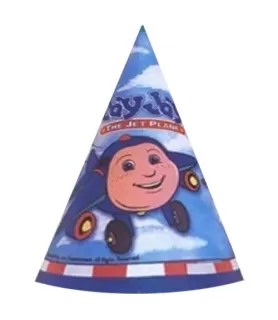 Jay Jay The Jet Plane Cone Hats (8ct)
