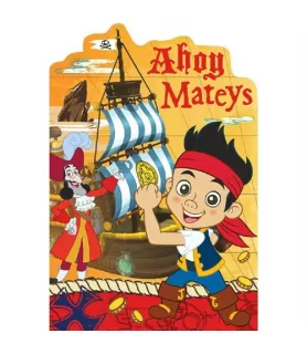 Jake & The Never Land Pirates Invitation Set w/ Envelopes (8ct)
