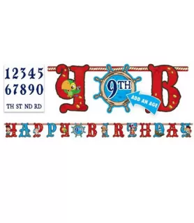 Jake & the Never Land Pirates Jumbo Letter Banner Kit (1ct)