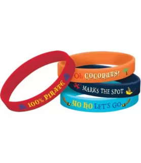 Jake & the Never Land Pirates Rubber Bracelets (4ct)