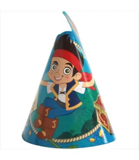 Jake & the Never Land Pirates Cone Hats (8ct)