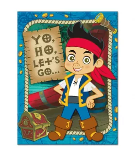 Jake & the Never Land Pirates Invitations w/ Env. (8ct)