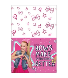 JoJo Siwa Pink Paper Table Cover (1ct)