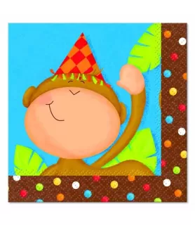 Jungle Party Small Napkins (16ct)