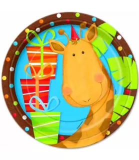 Jungle Party Large Paper Plates (8ct)
