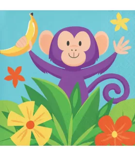 Jungle Safari Small Napkins (16ct)