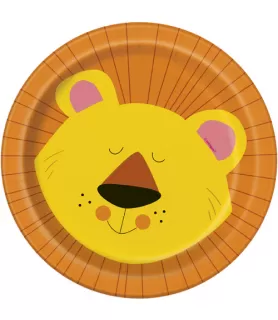 Animal Jungle Small Paper Plates (8ct)