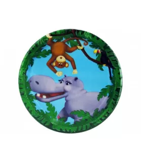 Jungle Pals Small Paper Plates (8ct)