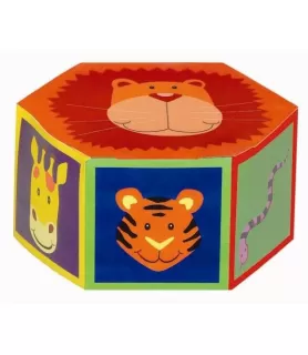 Jungle Animals Favor Boxes (6ct)