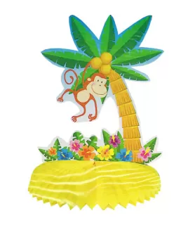 Palm Tree Honeycomb Table Decoration (1ct)